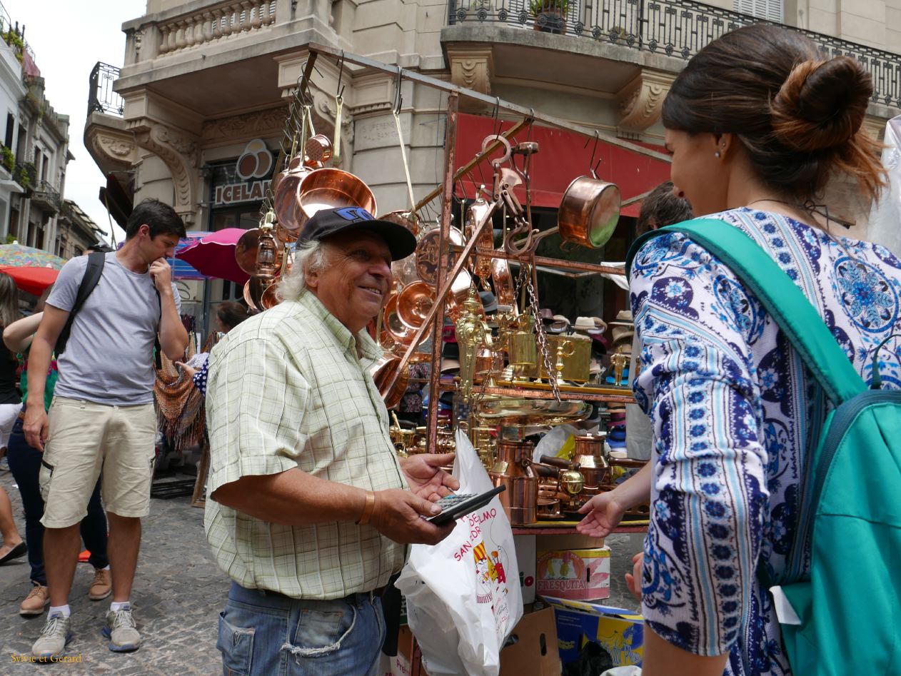 Retour à Buenos Aires dimanche à San Telmo 09