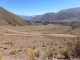 La Quebrada Iruya sur la piste et ses lacets