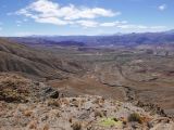 La Puna Santa Catalina le filo del Angosto au loin la Bolivie