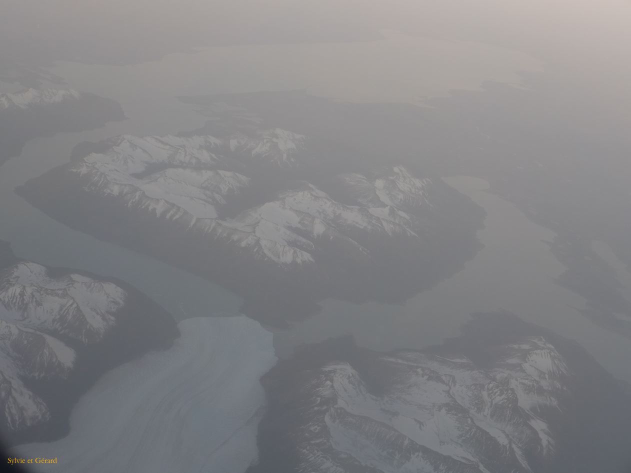 050b El Calafate Perito Moreno vu d'avion