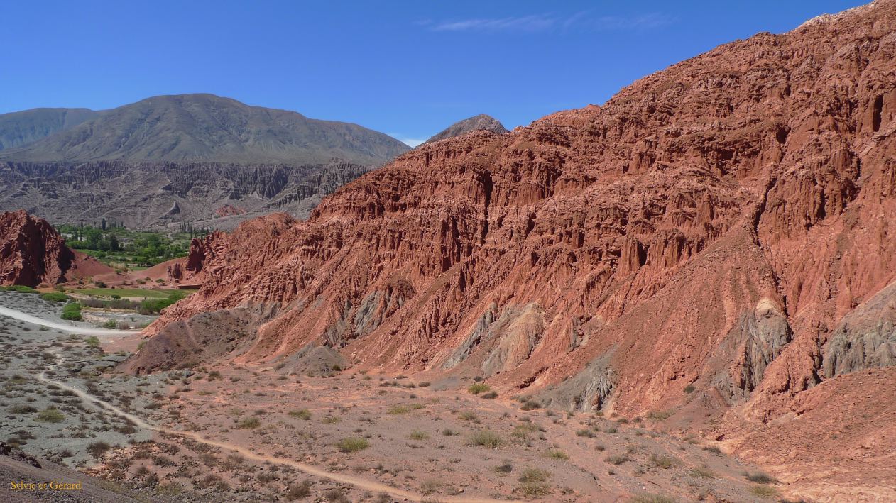 Argentine Nord Puna la route de Susques au départ de Pumamarca  058 La montagne aux sept couleurs