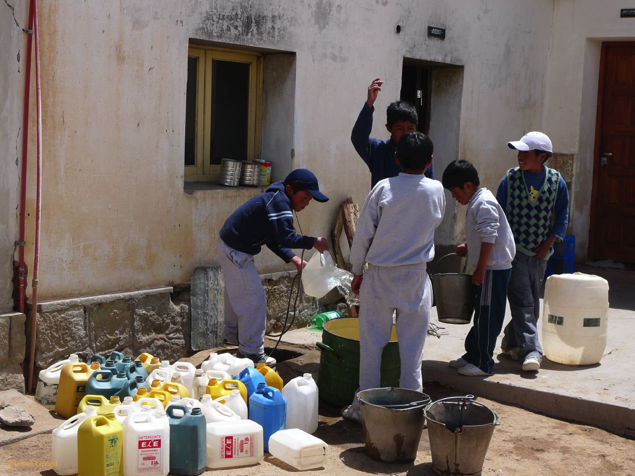 Argentine Nord Puna Susques à San Juan l'école  072