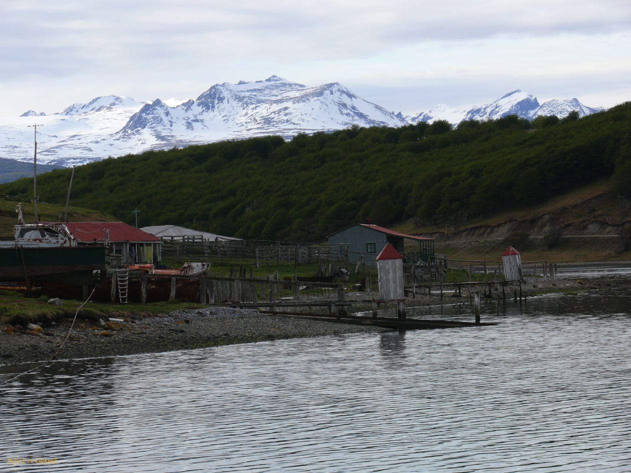 Patagonie Ushuaia vers Estancia Haberton  138 la ferme