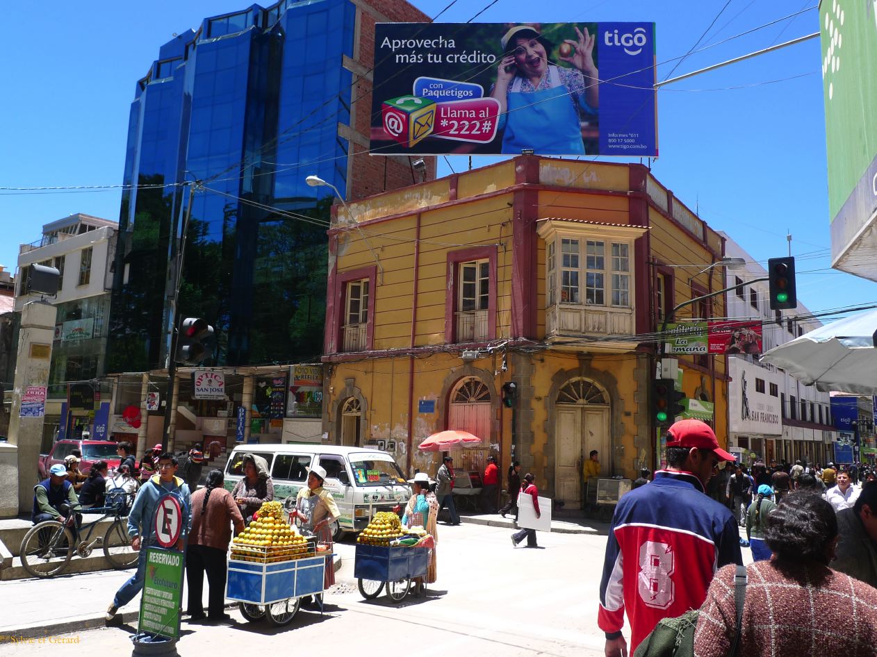 Bolivie Oruro centre ville  101