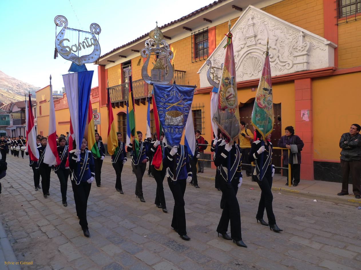 Bolivie Potosi procession pour la Vierge de la Merced  242