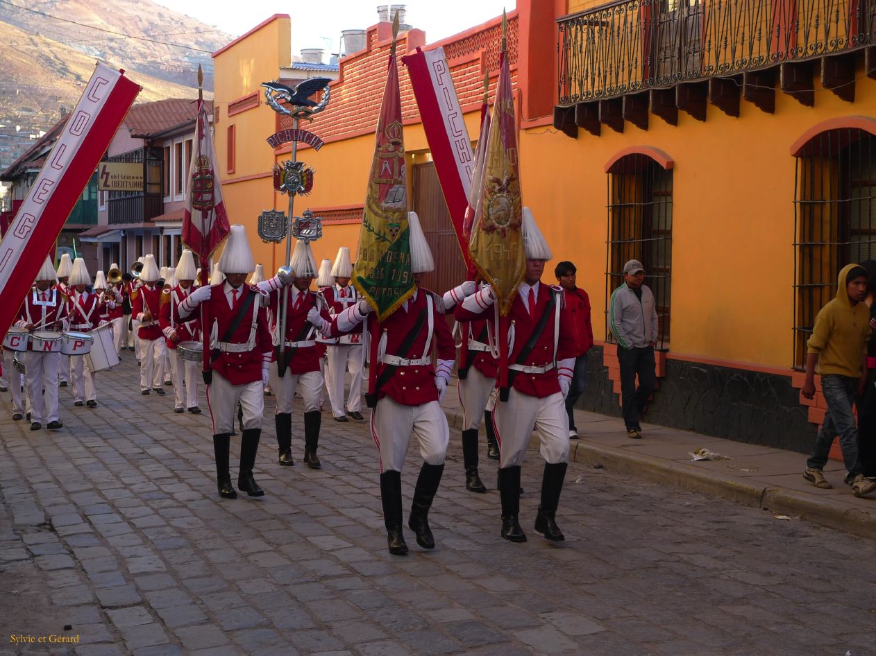 Bolivie Potosi procession pour la Vierge de la Merced  267