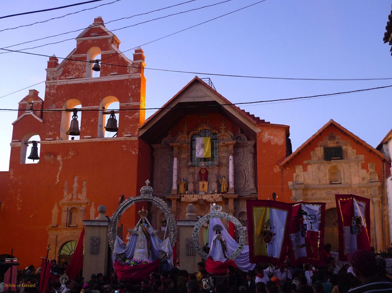 Bolivie Potosi procession pour la Vierge de la Merced  344