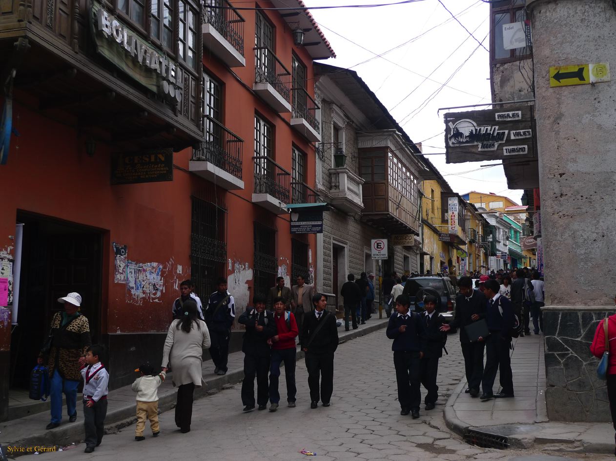 Bolivie Potosi rue de la ville  101