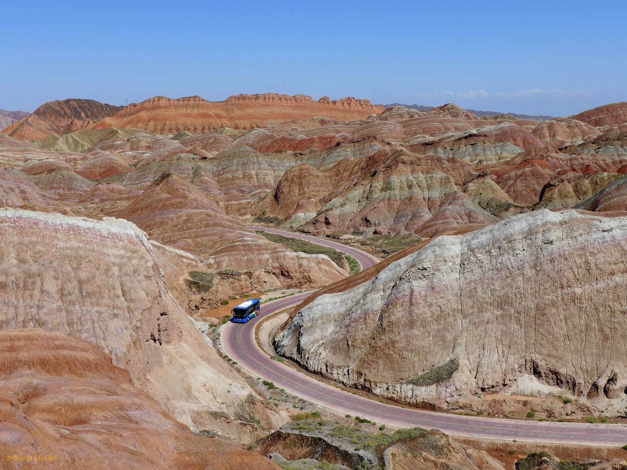 06 3 Zhangye Colorfull Hills Danxia National Geologic Park 