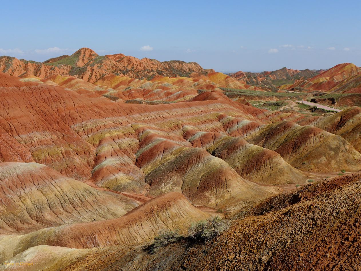 06 9 Zhangye Colorfull Hills Danxia National Geologic Park 