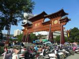 08 13 Tianshui dans la ville parking à motos
