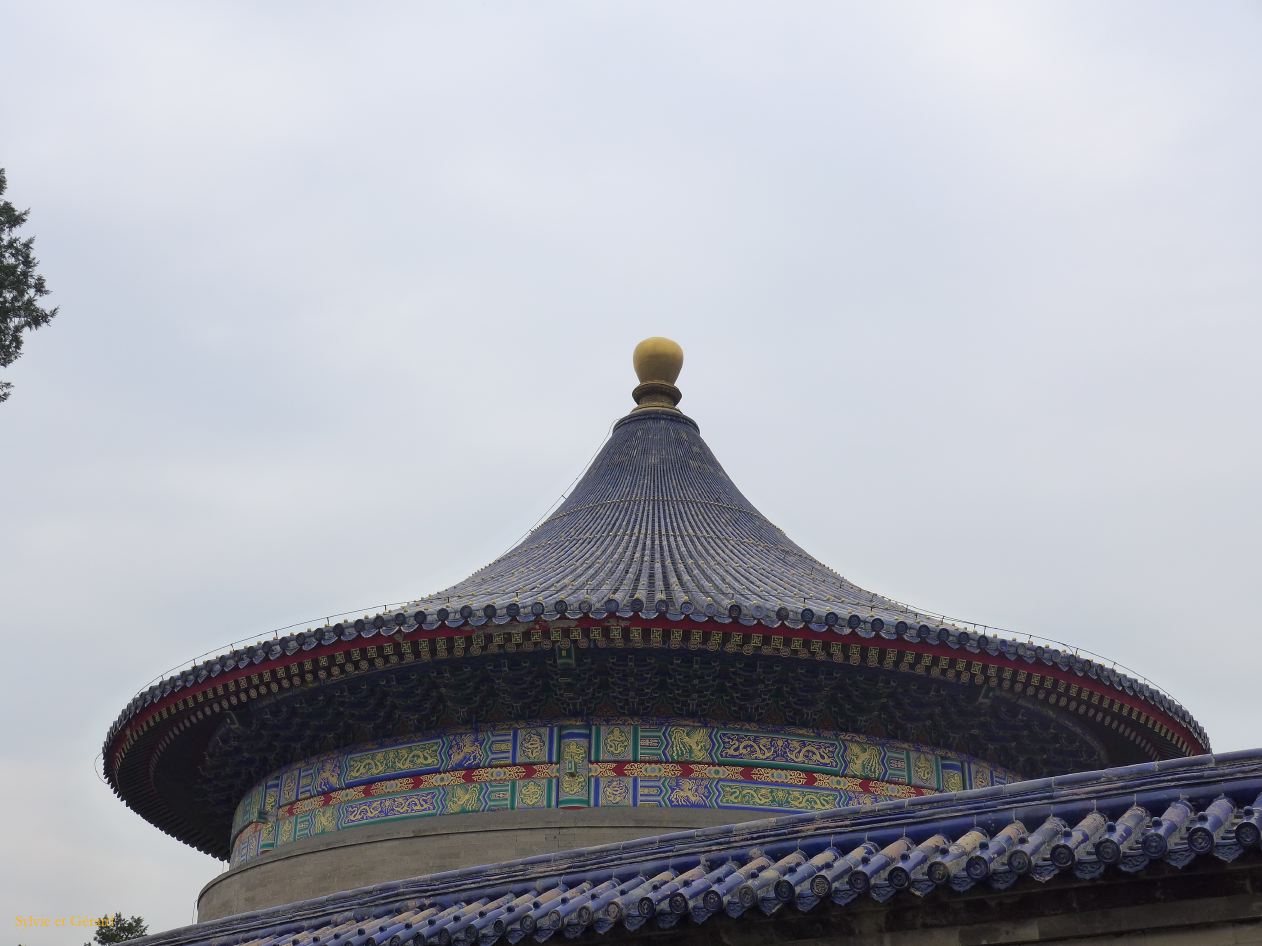 à Pekin le temple du Ciel 09 voute celeste impériale