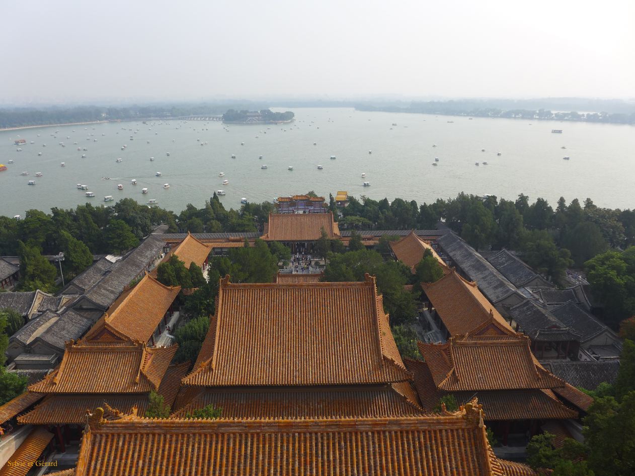 à Pekin Palais d'Eté 08 vue du Lac Kunming