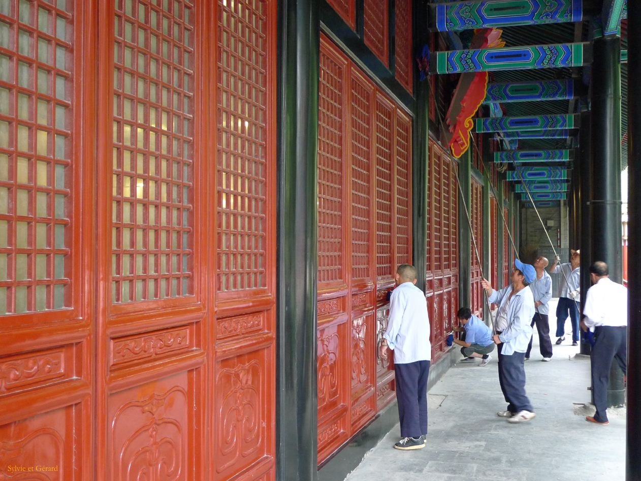 à Pekin Temple de Confucius et Collège Impérial 09