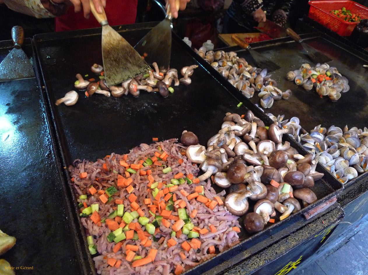 116 Lijiang La Vieille Ville ou encore les champignons sautés
