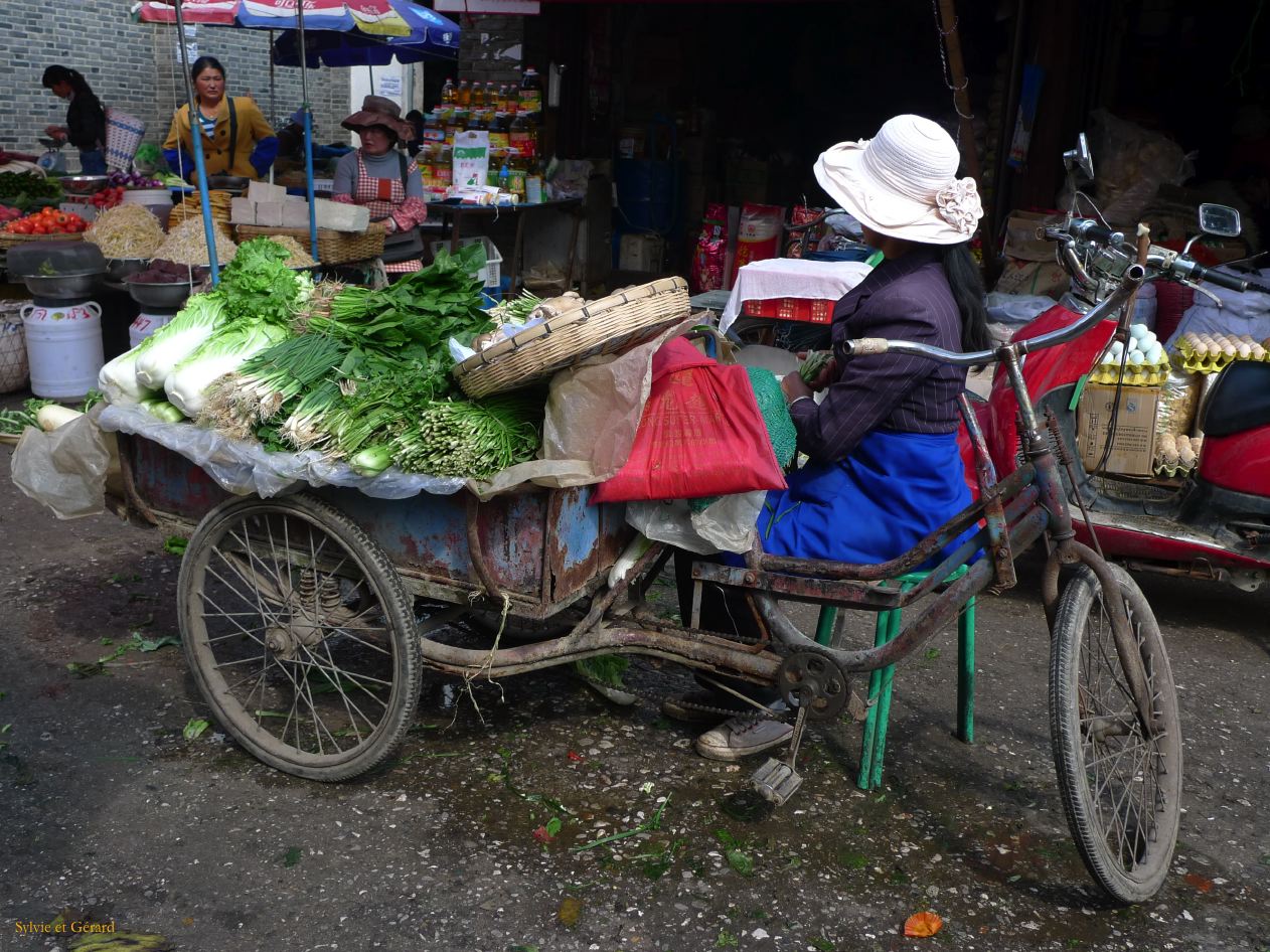 141 Lijiang La Vieille Ville le marché