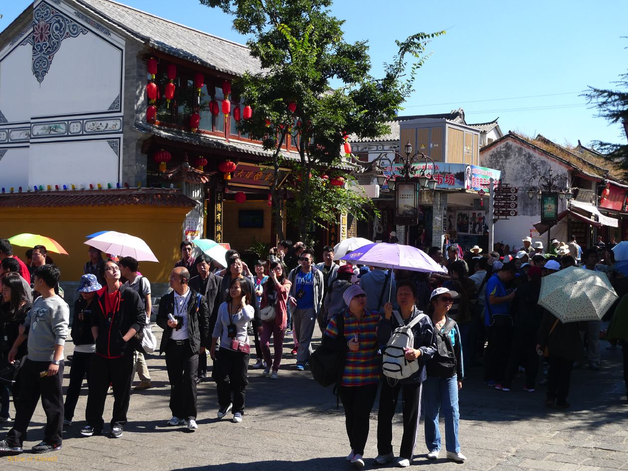 203 Dali la Vieille Ville beaucoup de touristes chinois