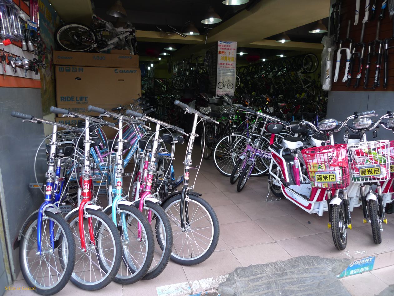 363 Kunming les vélos électriques