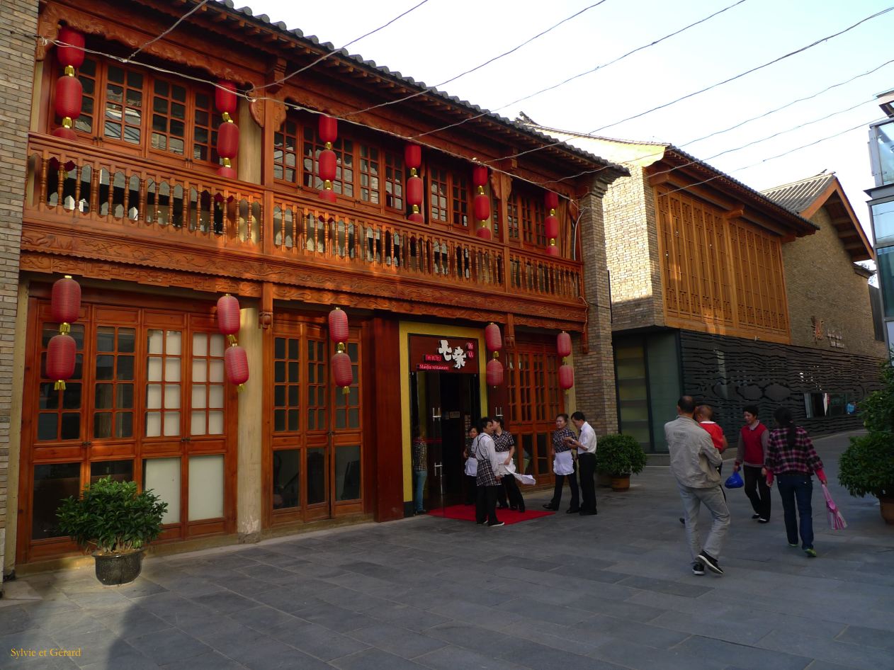 379 Kunming marché aux fleurs et aux oiseaux reconstruction en neuf style ancien