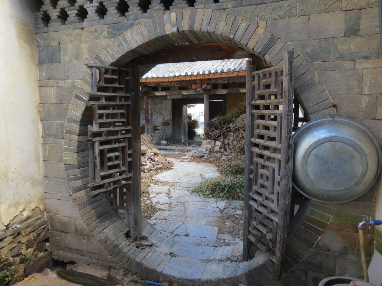 623 Jianshui village de Tuanshan la résidence de la Famille Zhang