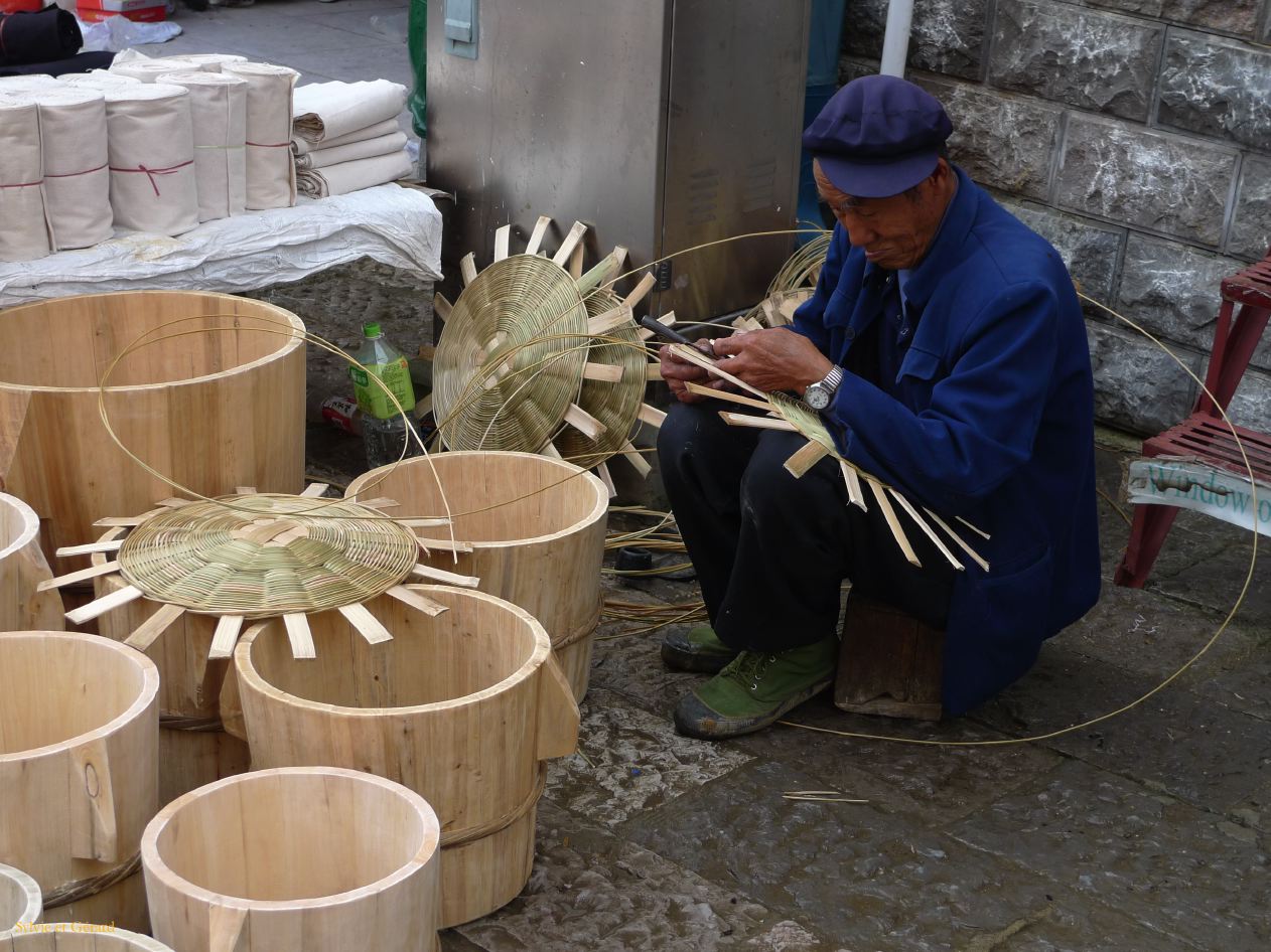 649 Yuanyang jour de marché en ville