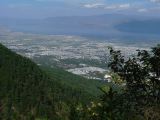 266 Dali des montagnes Cangshan vue sur Dali et le lac Erhai