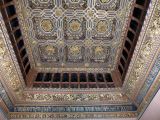 12 Aragon 25 Saragosse Aljaferia le plafond de la salle du trône date de 1492 P1420803