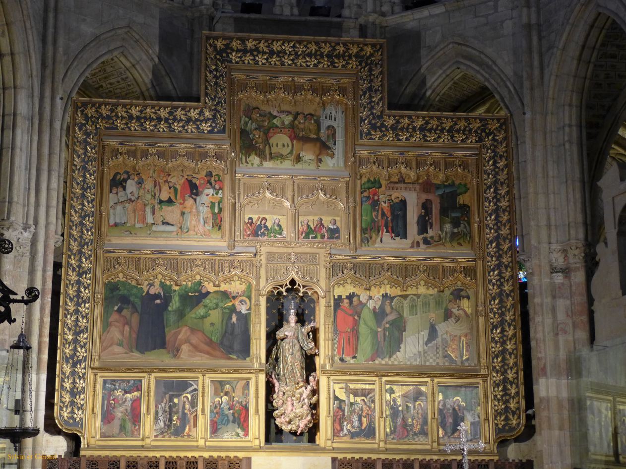 02 Castille et Leon 05 Leon Cathédrale - l'intérieur P1400094