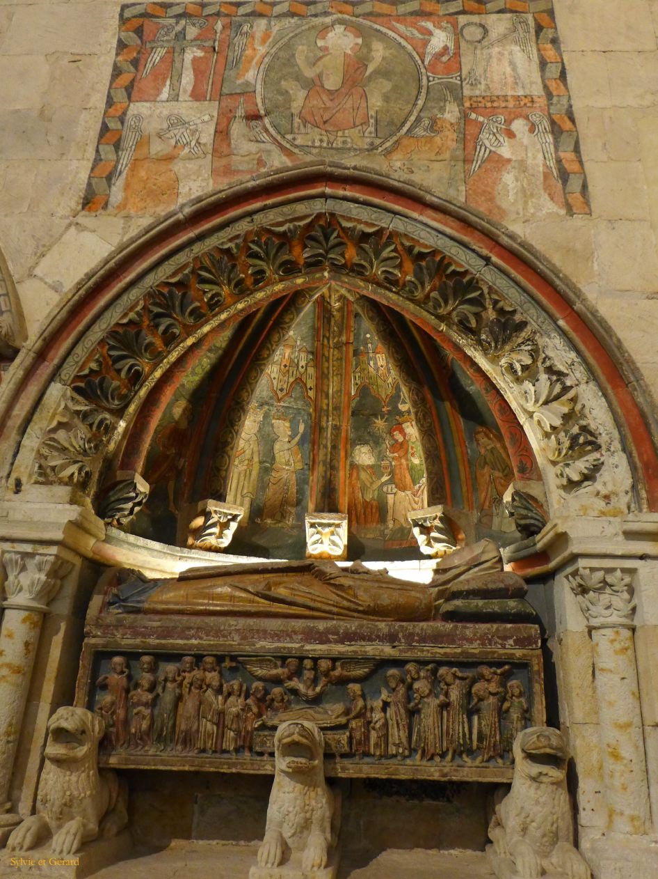05 Castille et Leon 18 Salamanque Cathédrale Vieja  - intérieur P1400976