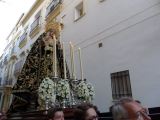 Malaga 27 procession de la Vierge dans les rues 