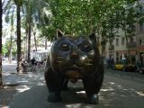 130 Barcelone El Raval La Rambla le Chat de Fernando Botero  015