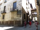 024 Barcelone Barri Gotic Palau de la Generalidat - réplique du Pont des Soupirs de Venise