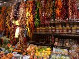054 Barcelone Barri Gotic mercat Boqueria sur les Ramblas