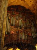008 Barcelone Barri Gotic Cathédrale de la Seu -l'orgue 16e siècle