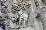 095 Barcelone L'Eixample La Sagrada Familia façade de la nativité