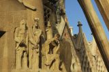 099 Barcelone L'Eixample La Sagrada Familia façade de la passion