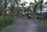 Java Bali 1989-083 le long d'un chemin 