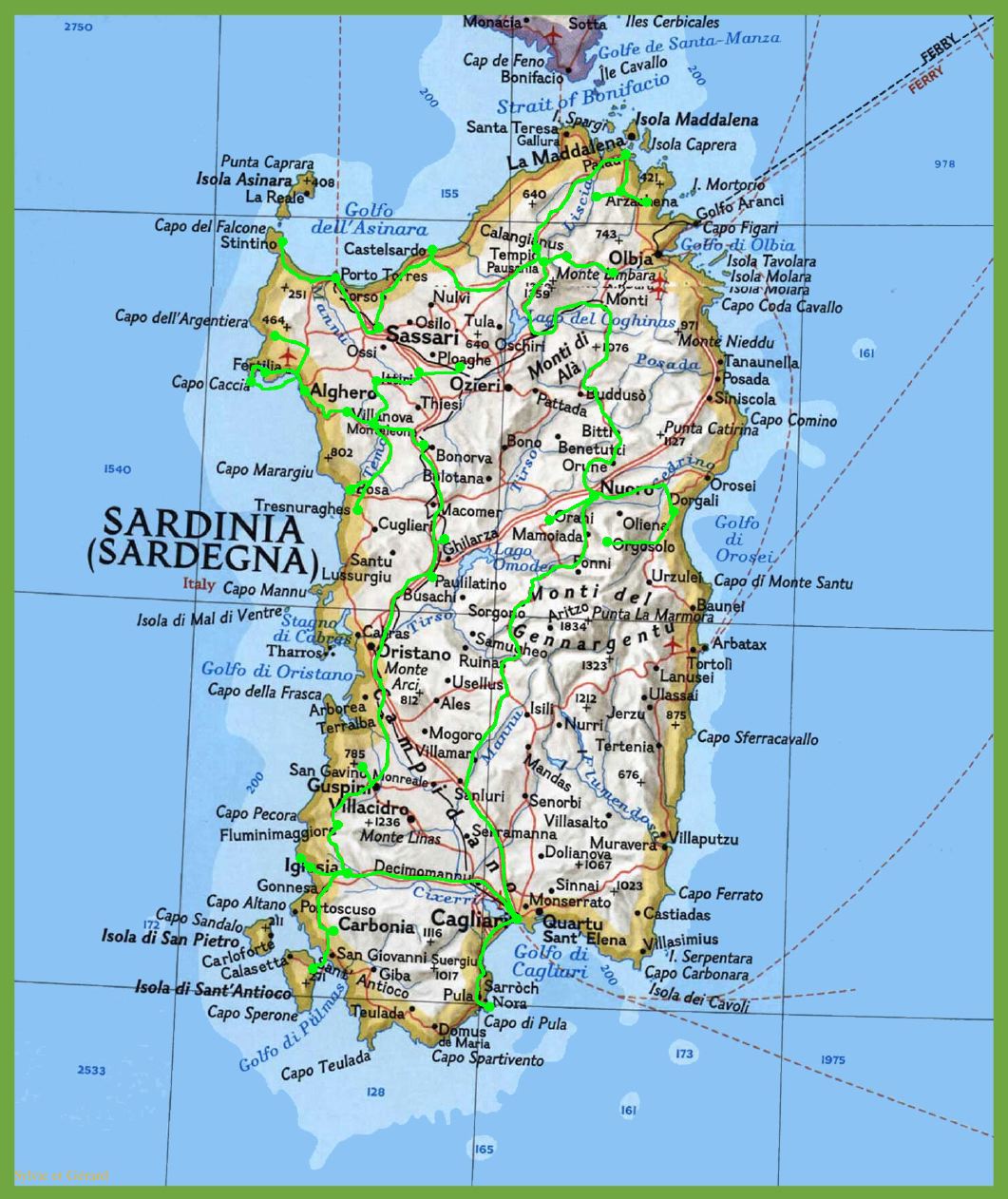 00 Carte sardinia