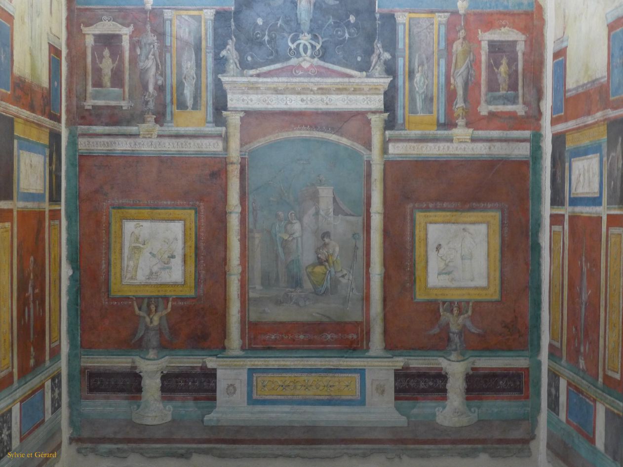 au Palazzo Massimo Alle Terme 3 fresque de la villa Farnesina