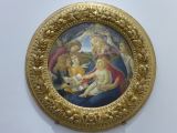Florence 38 Galeria degli Uffizi 03 Boticelli Madone du Magnifica1483 