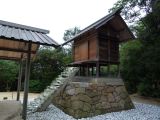 C Chûgoku 070 Naoshima Go'O shrine aux marches de verre Art Hous Project 