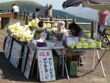 D Kyûshû 069 Aso les volcans vendeuse de souffre