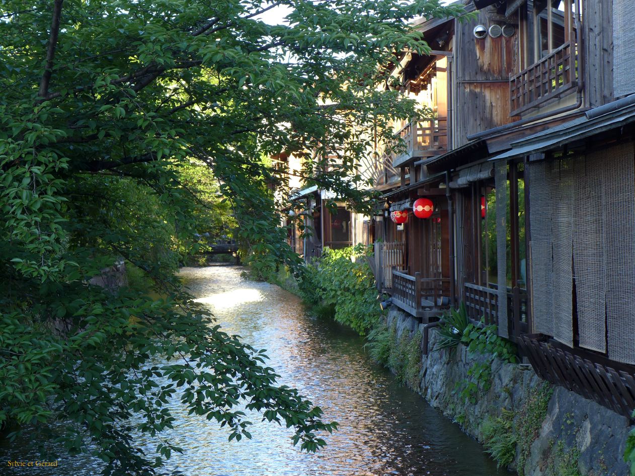 C Kyoto Gion 5 la rivière et les canaux 