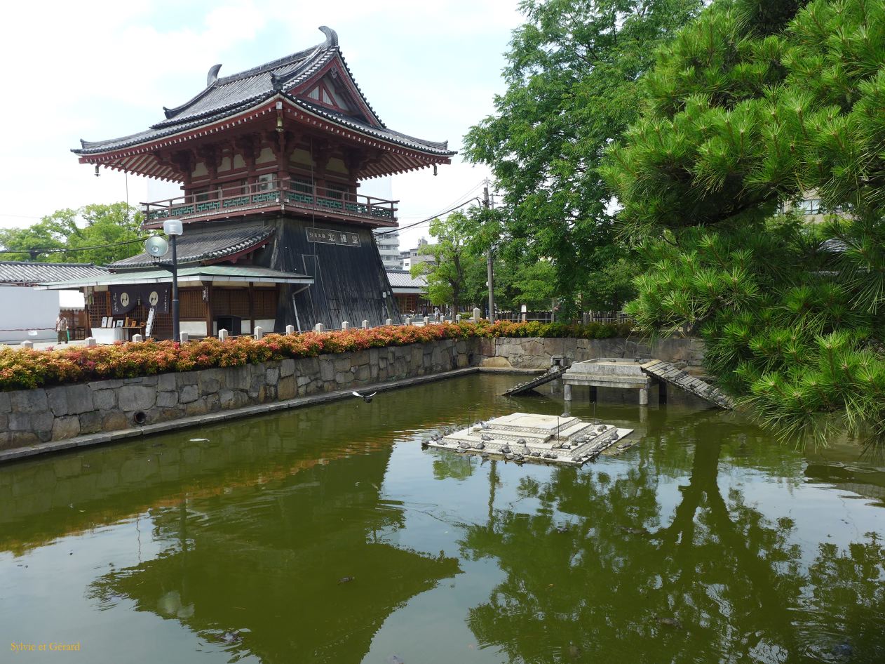 F Osaka temple Shi tenno-ji 4 l'étang aux tortues 