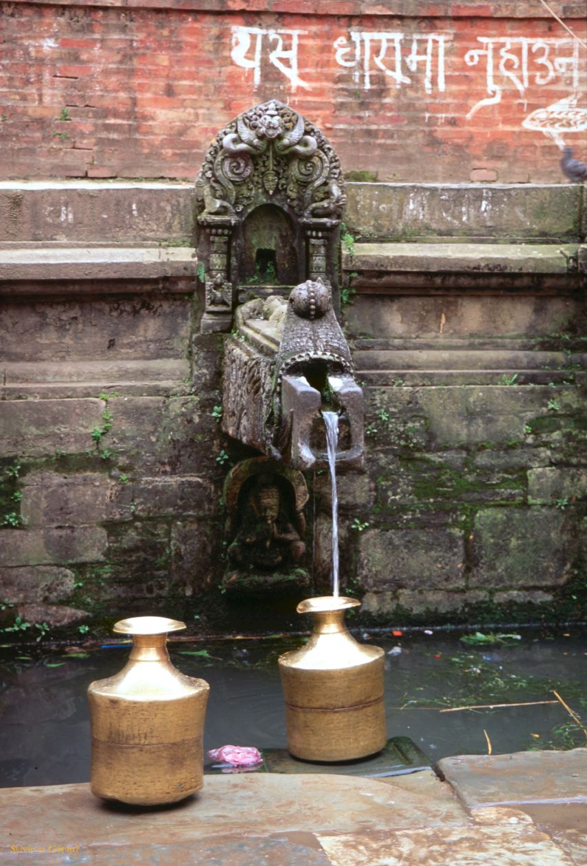 Patan fontaine Manga Hiti Nepal 1993-276