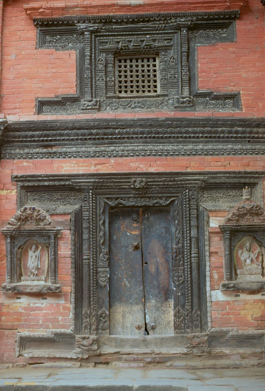 Patan palais royal Nepal 1993-266