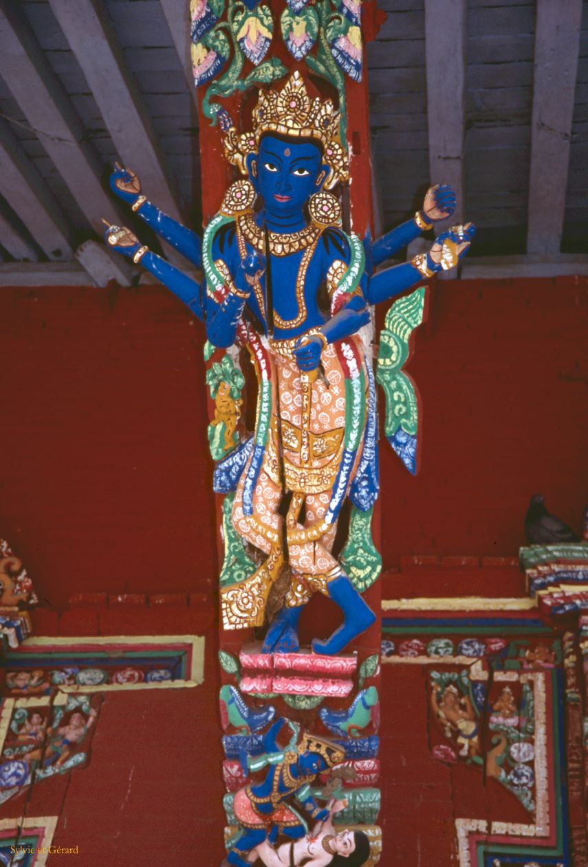 Village vallée de Katmandou Nepal 1993-224
