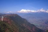 Pokhara sur les chemins de randonnée Nepal 1993-119