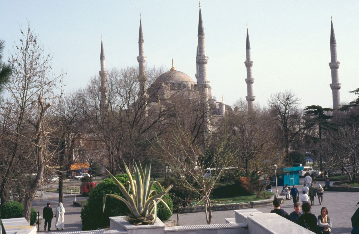 Turquie 2000-060  Istanbul  Mosquée Bleue