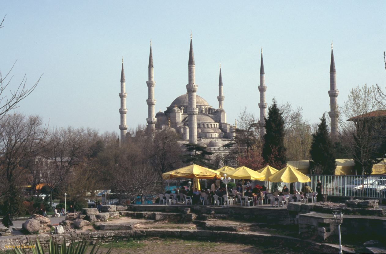 Turquie 2000-061  Istanbul  Mosquée Bleue